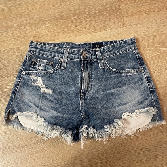AG Jeans Sadie High Rise Short Size 25 - Picture 2 of 5